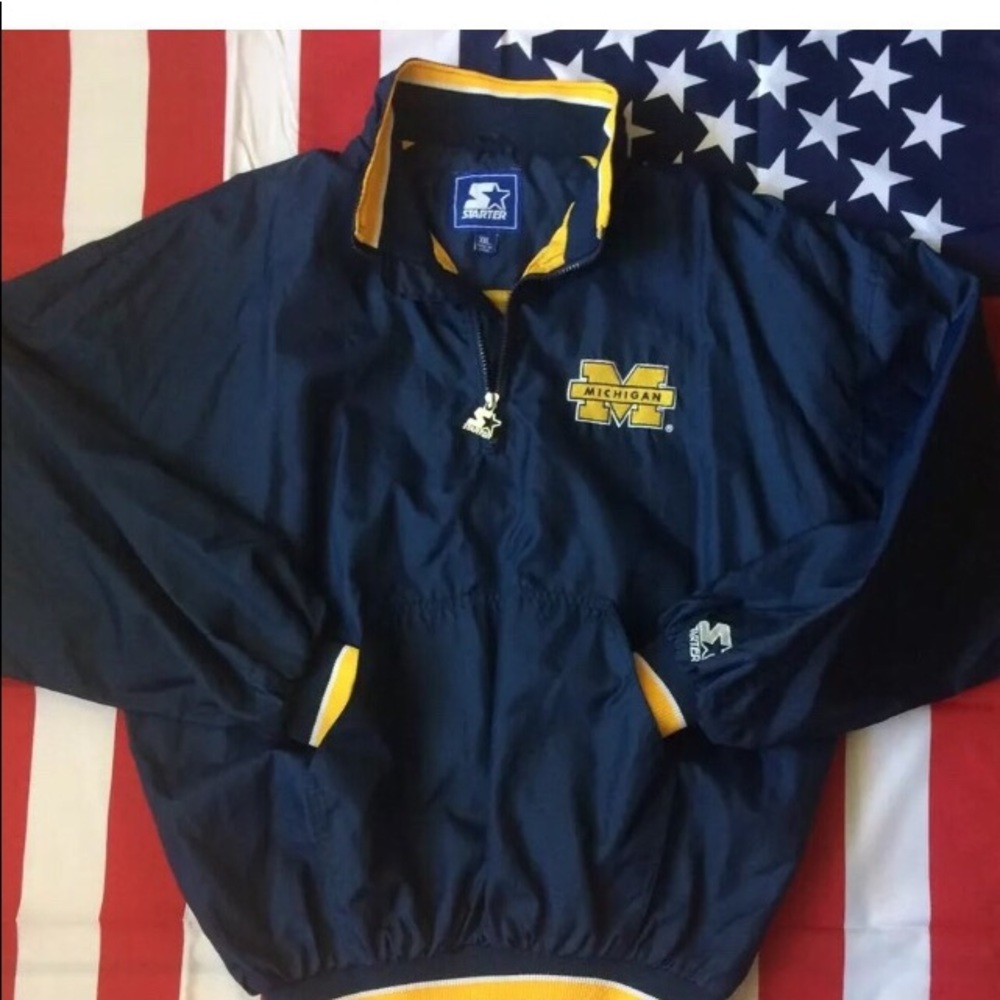 Vintage Michigan windbreaker